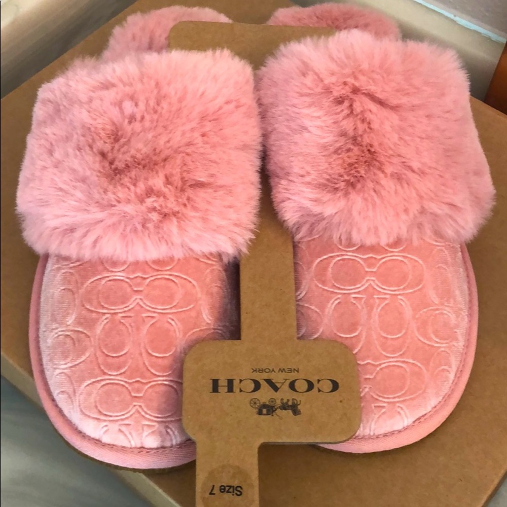 Brand New Coach Slippers